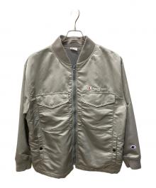 Champion（チャンピオン）の古着「ブルゾン」｜グレー