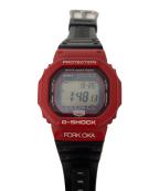 CASIOカシオ）の古着「リストウォッチ」｜レッド