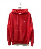 Champion REVERSE WEAVEチャンピオン リバース ウィーブ）の古着「プルオーバーパーカー」｜レッド