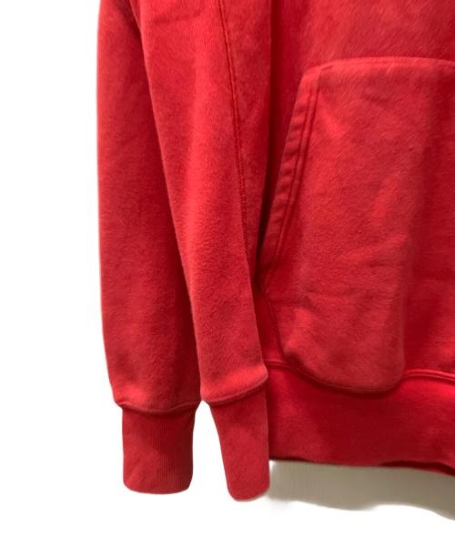 Champion REVERSE WEAVE（チャンピオン リバース ウィーブ）Champion REVERSE WEAVE (チャンピオン リバース ウィーブ) プルオーバーパーカー レッド サイズ:Mの古着・服飾アイテム