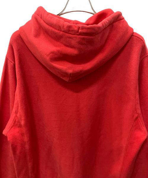 Champion REVERSE WEAVE（チャンピオン リバース ウィーブ）Champion REVERSE WEAVE (チャンピオン リバース ウィーブ) プルオーバーパーカー レッド サイズ:Mの古着・服飾アイテム