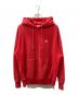 Champion REVERSE WEAVE（チャンピオン リバース ウィーブ）の古着「プルオーバーパーカー」｜レッド