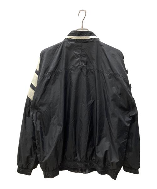 adidas（アディダス）adidas (アディダス) ナイロンジャケット ホワイト×ブラック サイズ:Lの古着・服飾アイテム