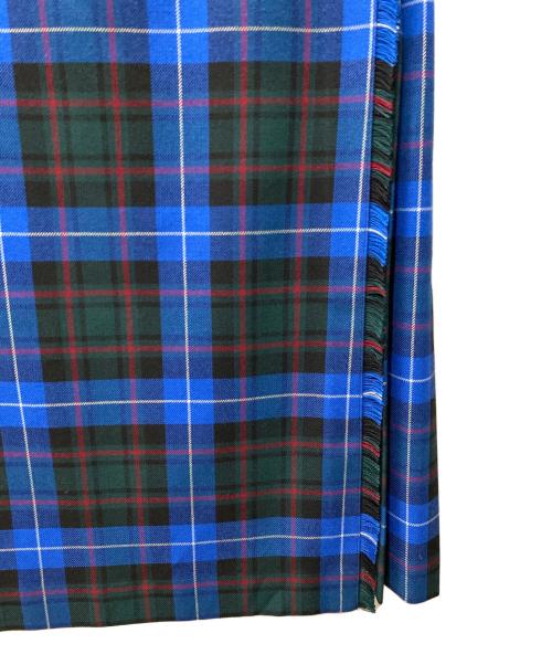 GLEN FYNE（グレンファイン）GLEN FYNE (グレンファイン) ラップスカート ブルー サイズ:Freeの古着・服飾アイテム