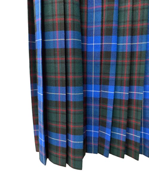 GLEN FYNE（グレンファイン）GLEN FYNE (グレンファイン) ラップスカート ブルー サイズ:Freeの古着・服飾アイテム