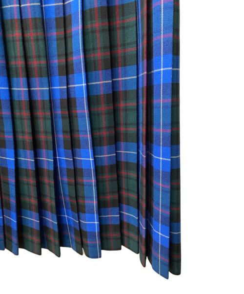 GLEN FYNE（グレンファイン）GLEN FYNE (グレンファイン) ラップスカート ブルー サイズ:Freeの古着・服飾アイテム