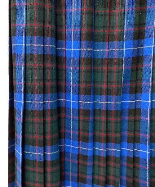 GLEN FYNE（グレンファイン）GLEN FYNE (グレンファイン) ラップスカート ブルー サイズ:Freeの古着・服飾アイテム