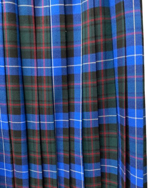 GLEN FYNE（グレンファイン）GLEN FYNE (グレンファイン) ラップスカート ブルー サイズ:Freeの古着・服飾アイテム