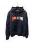 DIESEL（ディーゼル）の古着「プルオーバーパーカー」｜ブラック