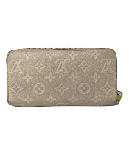 LOUIS VUITTON（ルイ ヴィトン）LOUIS VUITTON (ルイ ヴィトン) モノグラムアンプラント ジッピー・ウォレット アイボリーの古着・服飾アイテム