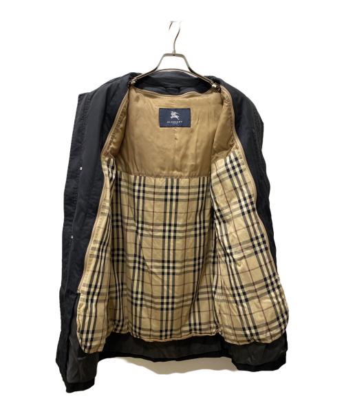 BURBERRY LONDON（バーバリーロンドン）BURBERRY LONDON (バーバリーロンドン) ダウンライナー付ステンカラーコート ブラック サイズ:Mの古着・服飾アイテム