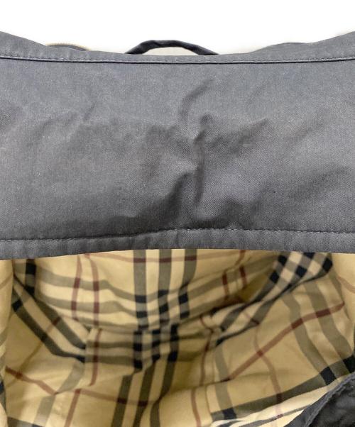 BURBERRY LONDON（バーバリーロンドン）BURBERRY LONDON (バーバリーロンドン) ダウンライナー付ステンカラーコート ブラック サイズ:Mの古着・服飾アイテム