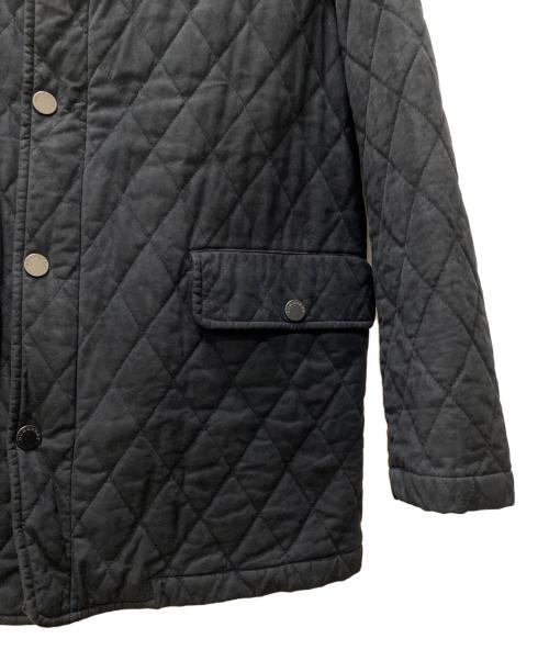 BURBERRY LONDON（バーバリーロンドン）BURBERRY LONDON (バーバリーロンドン) キルティングジャケット ブラック サイズ:Lの古着・服飾アイテム