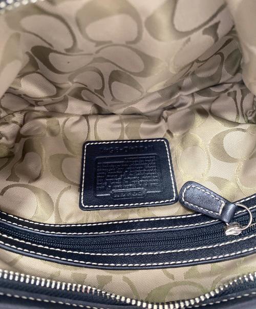 COACH（コーチ）COACH (コーチ) ワンショルダーバッグ ブラックの古着・服飾アイテム