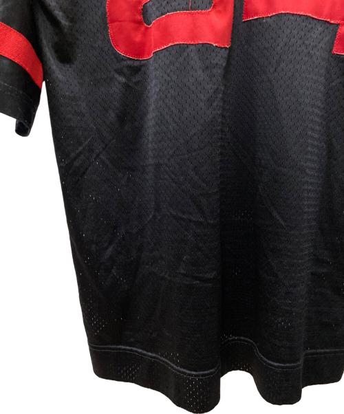 JORDAN（ジョーダン）JORDAN (ジョーダン) ゲームシャツ レッド×ブラック サイズ:Mの古着・服飾アイテム