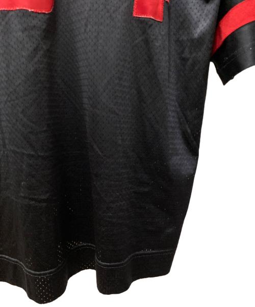 JORDAN（ジョーダン）JORDAN (ジョーダン) ゲームシャツ レッド×ブラック サイズ:Mの古着・服飾アイテム