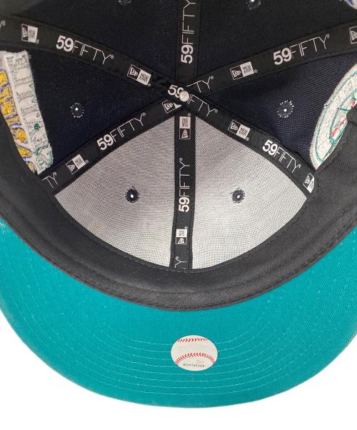 New Era（ニューエラ）New Era (ニューエラ) MLB (エムエルビー) キャップ ブラックの古着・服飾アイテム