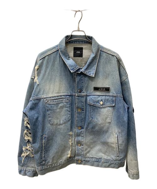JSB（ジェイエスビー）JSB (ジェイエスビー) デニムジャケット インディゴ サイズ:Lの古着・服飾アイテム