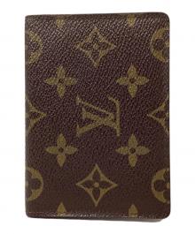 LOUIS VUITTON（ルイ ヴィトン）の古着「ポルト 2カルト・ヴェルティカル」｜ブラウン