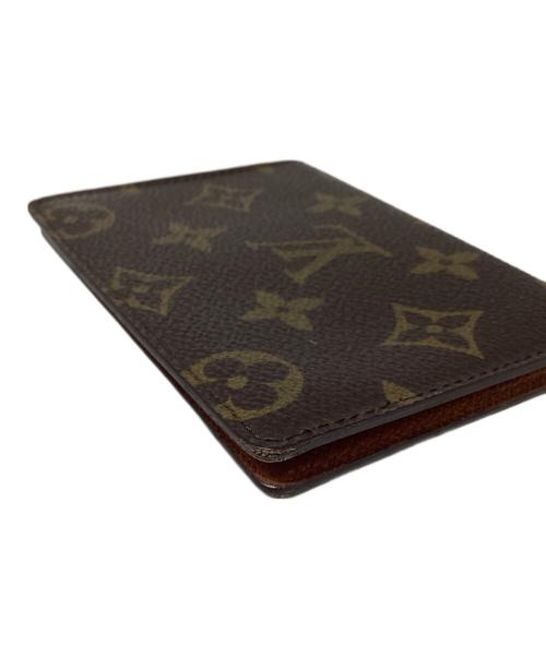 LOUIS VUITTON（ルイ ヴィトン）LOUIS VUITTON (ルイ ヴィトン) ポルト 2カルト・ヴェルティカル ブラウンの古着・服飾アイテム