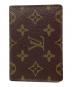LOUIS VUITTON（ルイ ヴィトン）の古着「ポルト 2カルト・ヴェルティカル」｜ブラウン