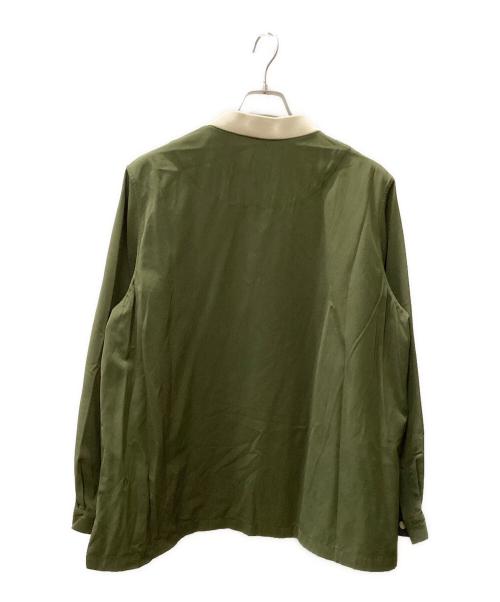 SUNNEI（スンネイ）SUNNEI (スンネイ) プルオーバーシャツ グリーン サイズ:XSの古着・服飾アイテム