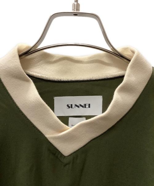 SUNNEI（スンネイ）SUNNEI (スンネイ) プルオーバーシャツ グリーン サイズ:XSの古着・服飾アイテム