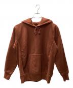 AURALEEオーラリー）の古着「SUPER MILLED SWEAT P/O PARKA」｜オレンジ