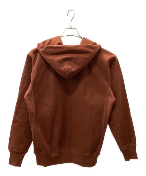 AURALEE（オーラリー）AURALEE (オーラリー) SUPER MILLED SWEAT P/O PARKA オレンジ サイズ:3の古着・服飾アイテム