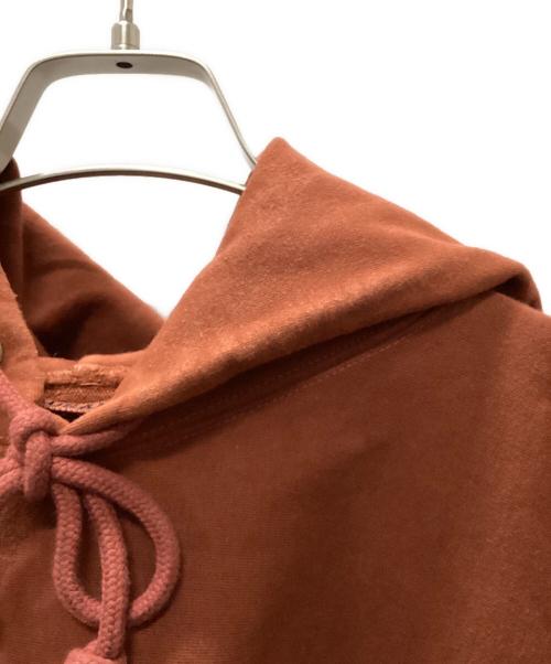 AURALEE（オーラリー）AURALEE (オーラリー) SUPER MILLED SWEAT P/O PARKA オレンジ サイズ:3の古着・服飾アイテム