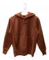 AURALEE（オーラリー）の古着「SUPER MILLED SWEAT P/O PARKA」｜オレンジ