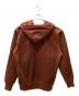 AURALEE (オーラリー) SUPER MILLED SWEAT P/O PARKA オレンジ サイズ:3：15000円