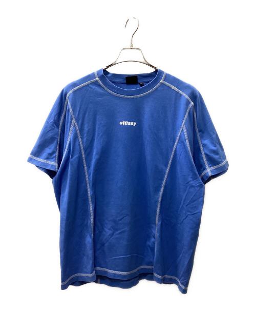 stussy（ステューシー）stussy (ステューシー) 半袖カットソー スカイブルー サイズ:Mの古着・服飾アイテム