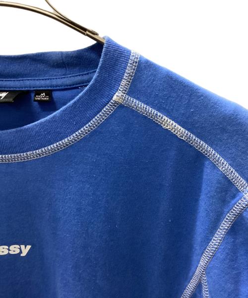 stussy（ステューシー）stussy (ステューシー) 半袖カットソー スカイブルー サイズ:Mの古着・服飾アイテム