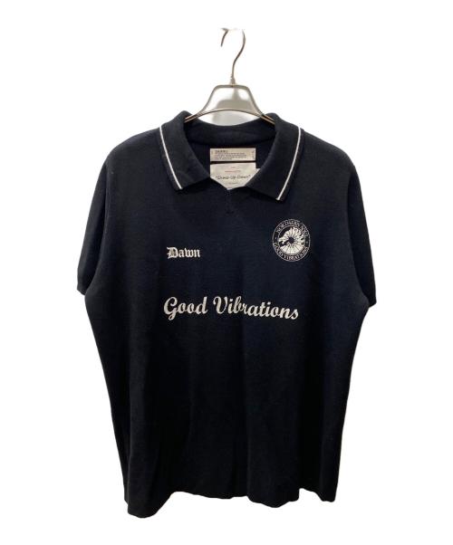 DAIRIKU（ダイリク）DAIRIKU (ダイリク) Lame Soccer Uniform Knit Pullover ブラック サイズ:Mの古着・服飾アイテム