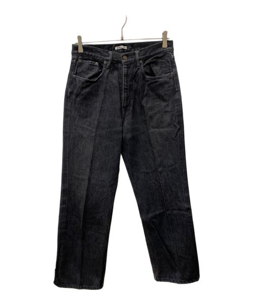 AURALEE（オーラリー）AURALEE (オーラリー) HARD TWIST DENIM 5P PANTS ブラック サイズ:W30の古着・服飾アイテム