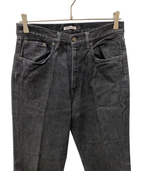 AURALEE（オーラリー）AURALEE (オーラリー) HARD TWIST DENIM 5P PANTS ブラック サイズ:W30の古着・服飾アイテム