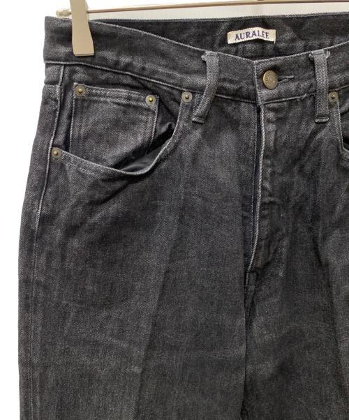AURALEE（オーラリー）AURALEE (オーラリー) HARD TWIST DENIM 5P PANTS ブラック サイズ:W30の古着・服飾アイテム