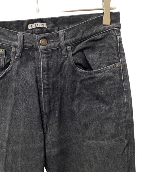 AURALEE（オーラリー）AURALEE (オーラリー) HARD TWIST DENIM 5P PANTS ブラック サイズ:W30の古着・服飾アイテム