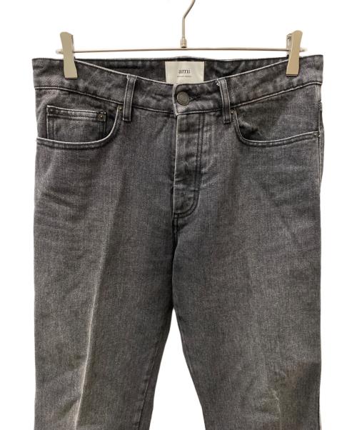 ami（アミ）ami (アミ) ブラックデニム ブラック サイズ:W30の古着・服飾アイテム