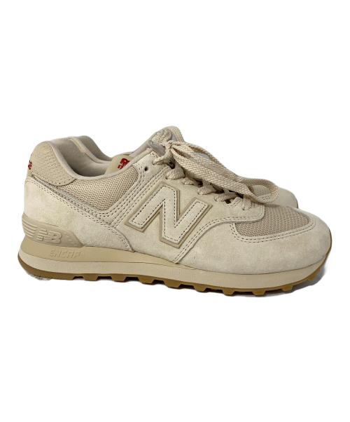 NEW BALANCE（ニューバランス）NEW BALANCE (ニューバランス) U574 アイボリー サイズ:25cmの古着・服飾アイテム