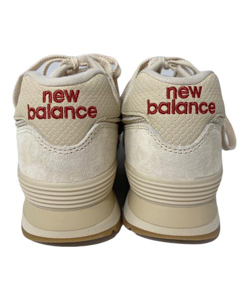 NEW BALANCE（ニューバランス）NEW BALANCE (ニューバランス) U574 アイボリー サイズ:25cmの古着・服飾アイテム