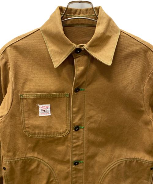 Pointer（ポインター）POINTER (ポインター) LC KING (エルシーキング) ワークコート ブラウン サイズ:Sの古着・服飾アイテム