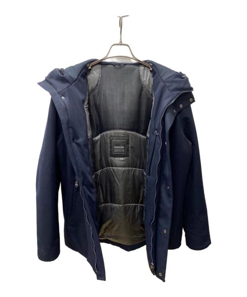 GEOX（ジオックス）GEOX (ジオックス) フーデッドコート ネイビー サイズ:50の古着・服飾アイテム