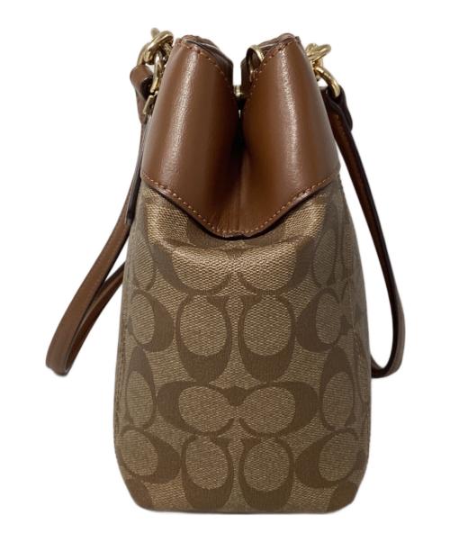 COACH（コーチ）COACH (コーチ) 2WAYバッグ ブラウンの古着・服飾アイテム
