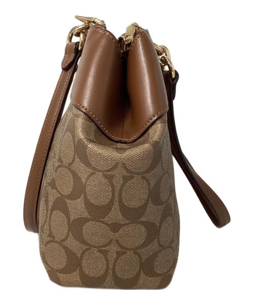 COACH（コーチ）COACH (コーチ) 2WAYバッグ ブラウンの古着・服飾アイテム