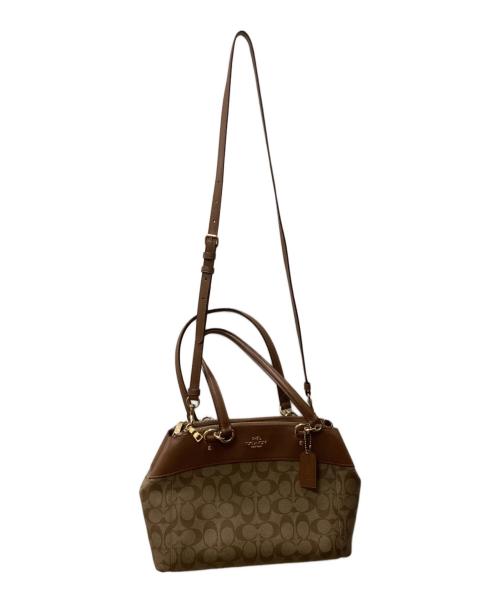 COACH（コーチ）COACH (コーチ) 2WAYバッグ ブラウンの古着・服飾アイテム