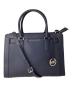 MICHAEL KORS（マイケルコース）の古着「２WAYレザートートバッグ」｜ネイビー