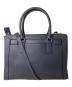 MICHAEL KORS (マイケルコース) ２WAYレザートートバッグ ネイビー：8000円