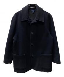 BROOKS BROTHERS（ブルックスブラザーズ）の古着「ウールコート」｜ブラック